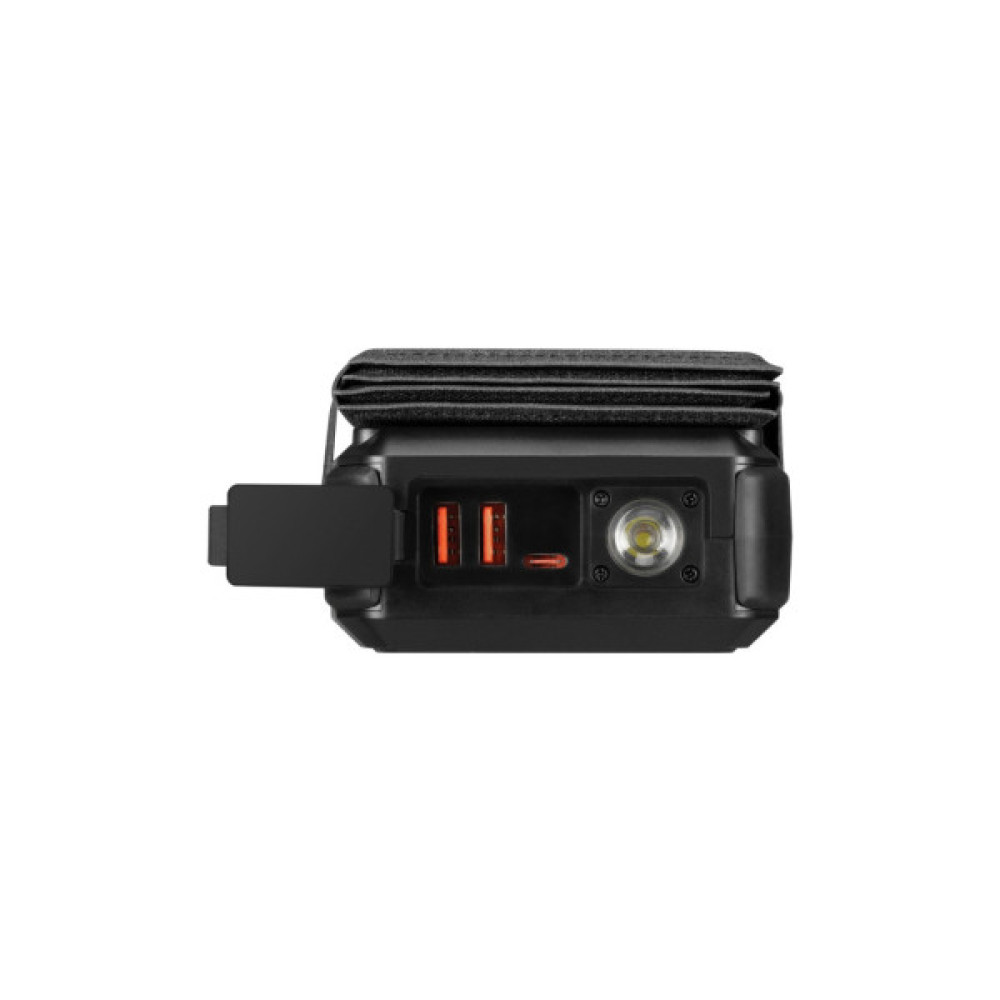 Батарея універсальна Sandberg 27000mAh Solar 5-Panel 8W, PD/20W, IP54, Flashlight, wireless charging 15W (421-06)