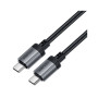 Дата кабель USB-C to USB-C 1.2m 3A aluminum alloy C20-03 Black Acefast (6974316283775) Дата кабель USB-C to USB-C 1.2m 3A aluminum alloy C20-03 Black Acefast (6974316283775)