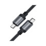 Дата кабель USB-C to USB-C 1.2m 3A aluminum alloy C20-03 Black Acefast (6974316283775) Дата кабель USB-C to USB-C 1.2m 3A aluminum alloy C20-03 Black Acefast (6974316283775)