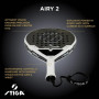 Ракетка для падел тенісу Stiga Racket AIRY 2 (2204-1311-01) (932054)