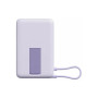 Батарея універсальна Xiaomi 10000mAh Magnetic with Built-in Stand Violet (BHR08PAGL)