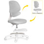 Дитяче крісло Evo-kids Sirius Air Grey (Y-605 G) Дитяче крісло Evo-kids Sirius Air Grey (Y-605 G)