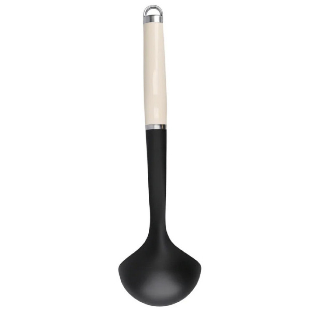 Ополоник KitchenAid Coreline, 32,8 см, кремовий (KAG006OHACE) Ополоник KitchenAid Coreline, 32,8 см, кремовий (KAG006OHACE)