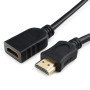 Кабель мультимедійний HDMI M to HDMI F 0.5m Cablexpert (CC-HDMI4X-0.5M) Кабель мультимедійний HDMI M to HDMI F 0.5m Cablexpert (CC-HDMI4X-0.5M)