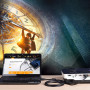 Кабель мультимедійний DVI M to DVI M 1.5m 24+1pin DV101 black Ugreen (11606)