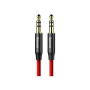 Кабель мультимедійний 3.5mm M to 3.5mm M 1.0m red-black Baseus (CAM30-B91) Кабель мультимедійний 3.5mm M to 3.5mm M 1.0m red-black Baseus (CAM30-B91)