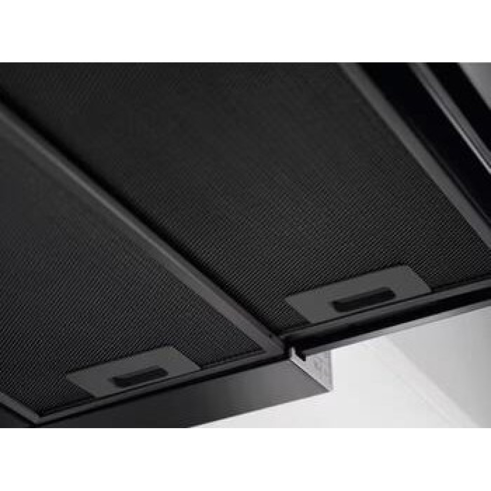 Витяжка Electrolux телескопічна, 59см, 410м.куб/год., чорний