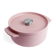 Каструля KitchenAid чавунна з кришкою 3,3 л Суха троянда (CC007430-001)