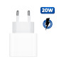 Зарядний пристрій Armorstandart AMHJ83 20W USB-C White + cable USB-C to USB-C (ARM77725)