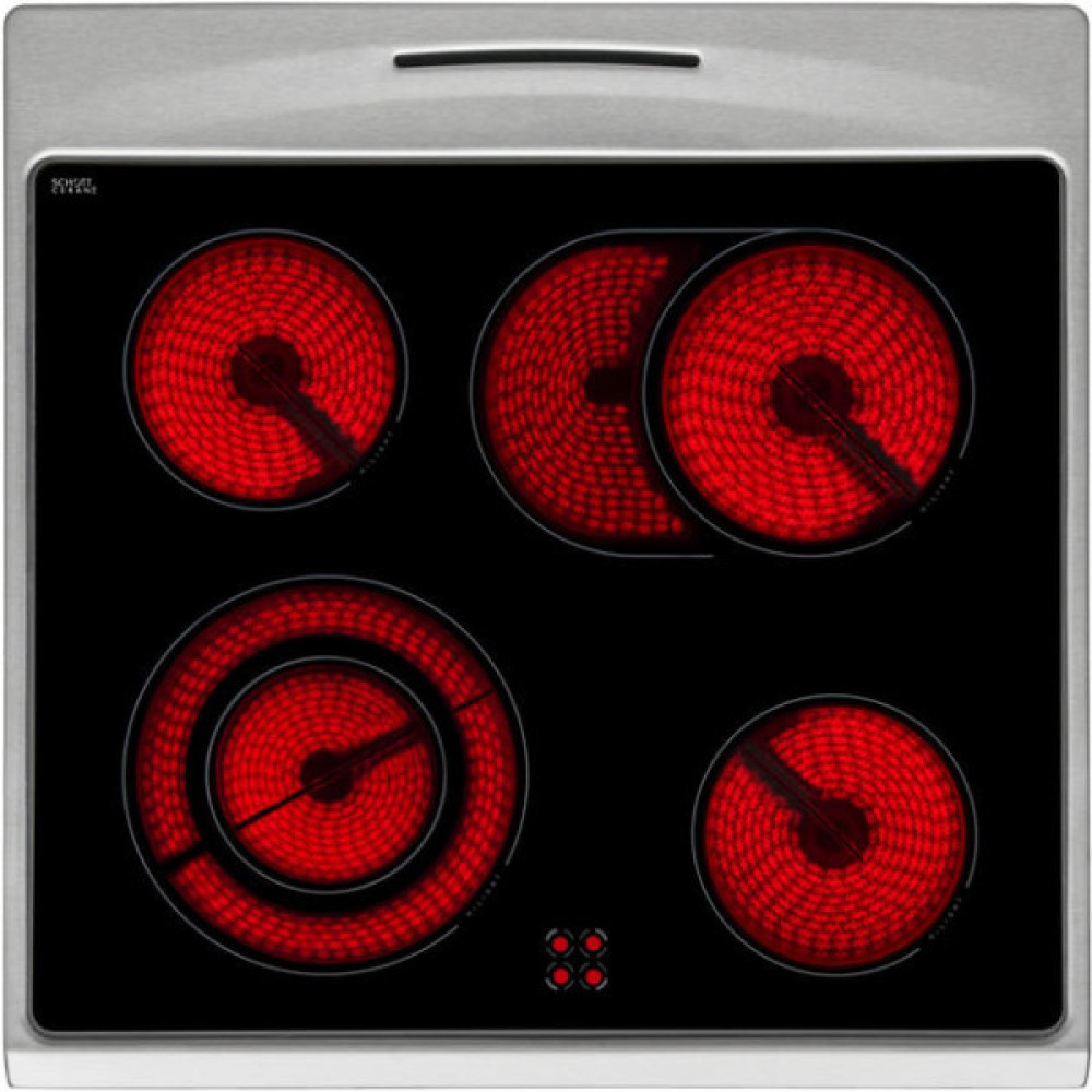 Плита Hansa електрична склокерамічна, 65л, 60x60см, дисплей, конвекція, нерж