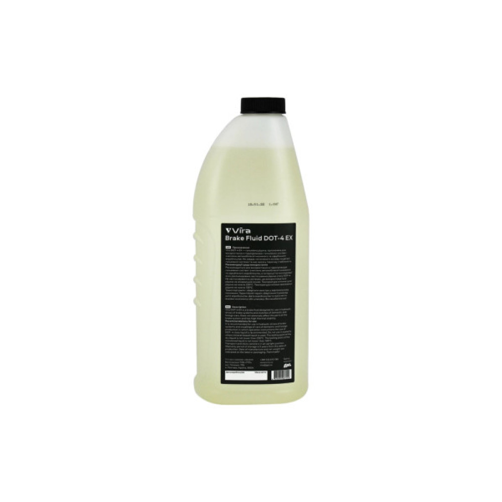 Гальмівна рідина VIRA Brake Fluid DOT-4 EX 0,8 л (VI1203)
