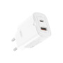 Зарядний пристрій XO L130 USB-C PD30W + USB-A QC3.0 White (L130.white) Зарядний пристрій XO L130 USB-C PD30W + USB-A QC3.0 White (L130.white)