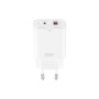 Зарядний пристрій XO L130 USB-C PD30W + USB-A QC3.0 White (L130.white) Зарядний пристрій XO L130 USB-C PD30W + USB-A QC3.0 White (L130.white)