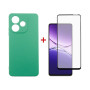 Чохол до мобільного телефона Dengos Oppo A5 Pro Case Soft + Glass (Mint) (DG-KM-153) Чохол до мобільного телефона Dengos Oppo A5 Pro Case Soft + Glass (Mint) (DG-KM-153)