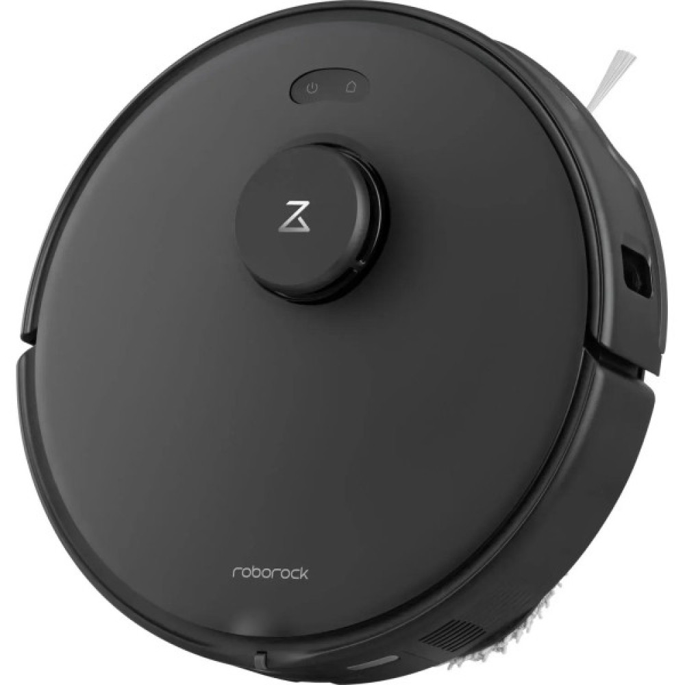 Робот-пилосос Roborock Qrevo Edge 5V1, h=9.8см, вологе прибирання, конт пил -0.32л, автон. робота до 180хв, Wi-Fi, станція самоочищ., чорний