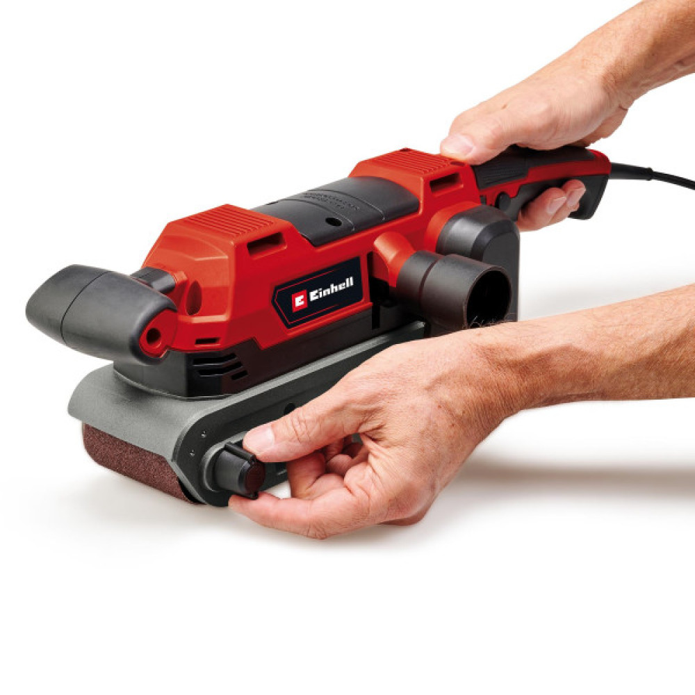 Шліфмашина стрічкова Einhell TE-BS 850E 850Вт 75х533мм кабель 3м 3.33кг