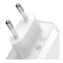 Зарядний пристрій Baseus GaN5 Pro Fast Charger 2C+U 140W + Cable 1.0m Type-C 240W white (CCGP100202)
