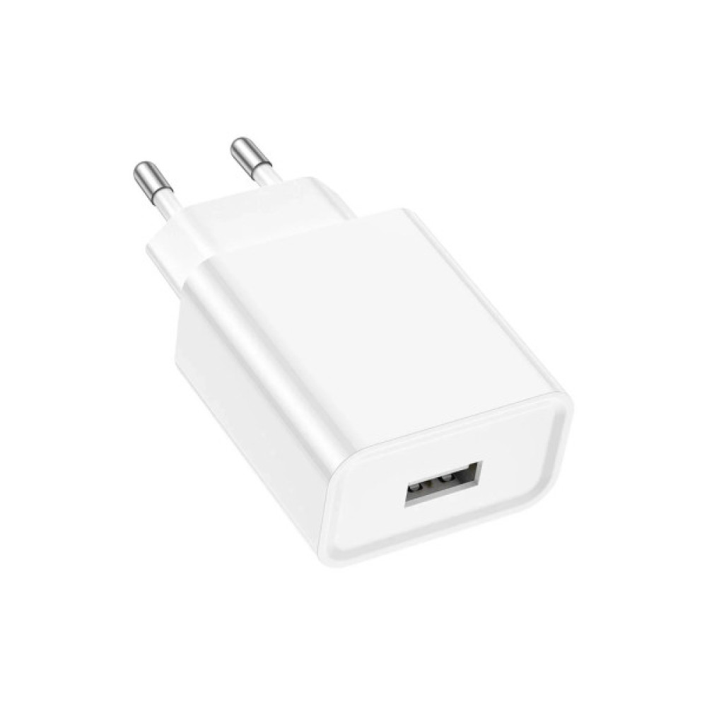 Зарядний пристрій BOROFONE BA74A USB 10.5W white (6974443388640)