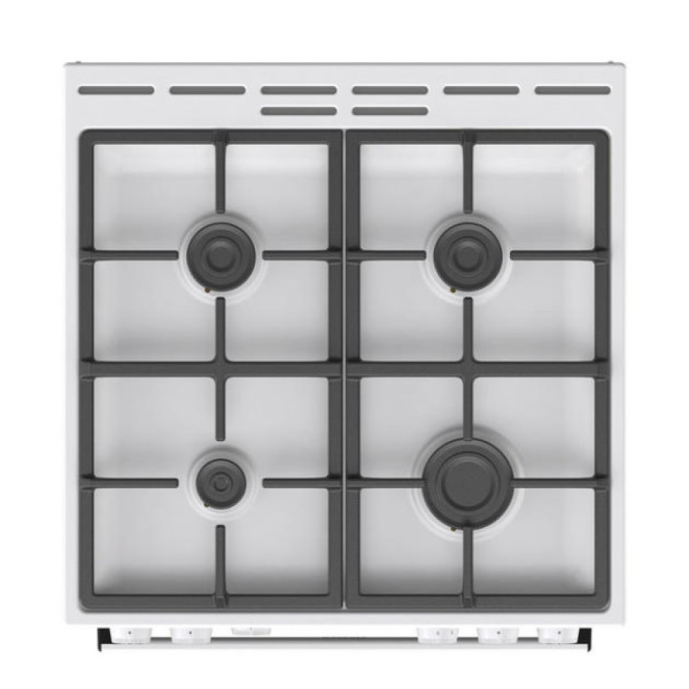 Плита Gorenje газова, 72л, 60x60см, чавун, білий