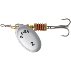Блешня X-Fish Stark 4.5g 2 Silver (1917.05.70)