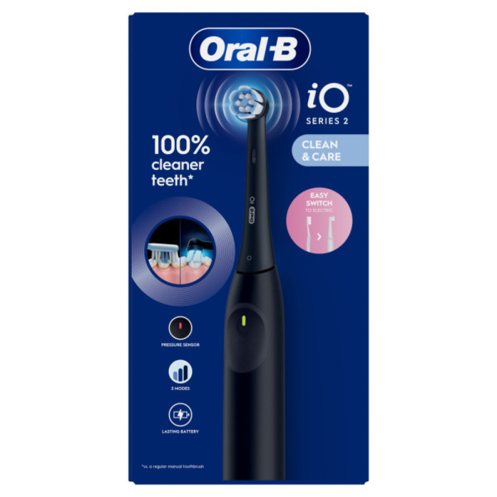 Електрична зубна щітка Oral-B iO2 Series Night Black