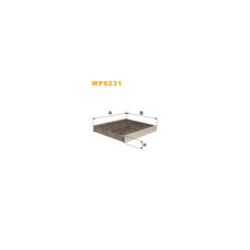 Фільтр салону Wixfiltron WP9231