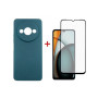 Чохол до мобільного телефона Dengos Xiaomi Redmi A3 + Glass Green (DG-KM-90) Чохол до мобільного телефона Dengos Xiaomi Redmi A3 + Glass Green (DG-KM-90)