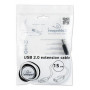 Дата кабель USB 2.0 AM/AF 0.15m Cablexpert (CCP-USB2-AMAF-0.15M) Дата кабель USB 2.0 AM/AF 0.15m Cablexpert (CCP-USB2-AMAF-0.15M)