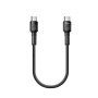 Дата кабель USB-C to USB-C 0.3m 3А black ColorWay (CW-CBPDCC054-BK) Дата кабель USB-C to USB-C 0.3m 3А black ColorWay (CW-CBPDCC054-BK)