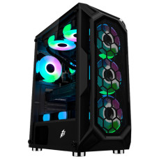 Корпус для ПК 1stPlayer X6-BK-4F1