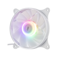 Корпусний вентилятор 2E GAMING Air Cool ACF120VRW-ARGB 120мм, 1200rpm, 4pin, 23dBa, reversed, чбілий