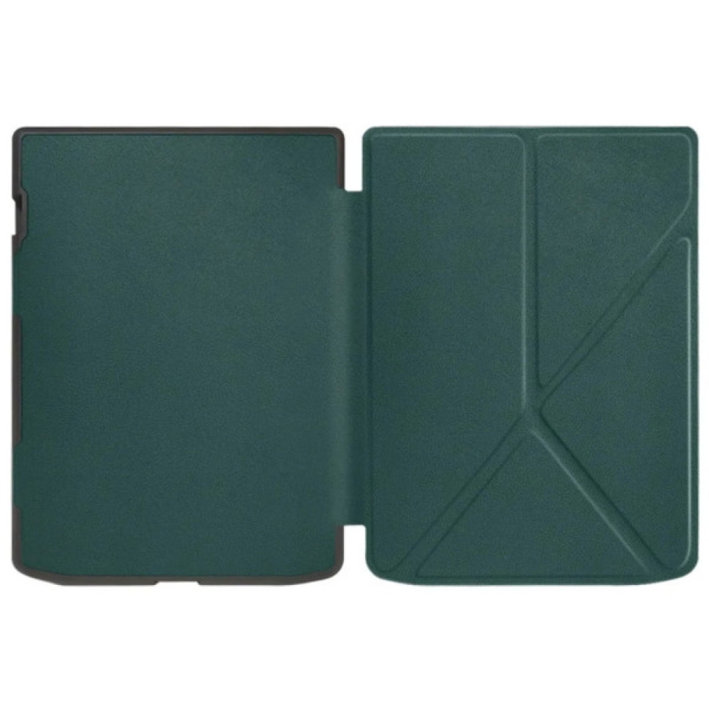 Чохол до електронної книги BeCover Ultra Slim Origami PocketBook 743G InkPad 4/InkPad Color 2/InkPad Color 3 (7.8") Dark Green (713084)