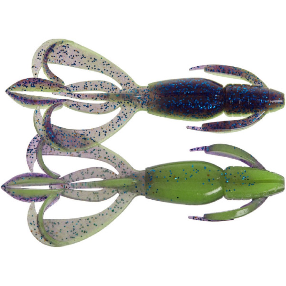 Силікон рибальський Keitech Crazy Flapper 2.4" (10 шт/уп) кpal06 violet lime berry (1551.14.49)