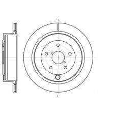 Гальмівний диск REMSA 61042.10