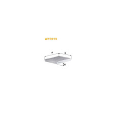 Фільтр салону Wixfiltron WP6919