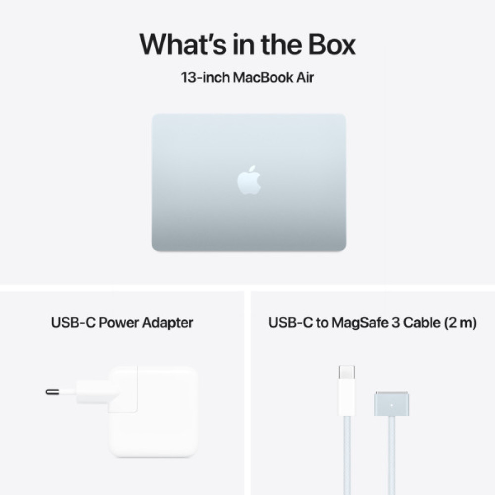Ноутбук Apple MacBook Air 13 M4 A3240 Sky Blue (MC6V4UA/A)