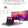 Монітор Asus 34.1" ProArt PA34VCNV 2xHDMI, 2xDP, USB-C, 2xUSB, RJ-45, MM, IPS, 3440x1440, 21:9, sRGB 100%, CURVED, AdaptiveSync, HAS, HDR10