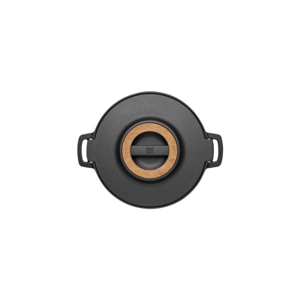 Каструля Fiskars Norden чавунна 6 л чорна (1026566)