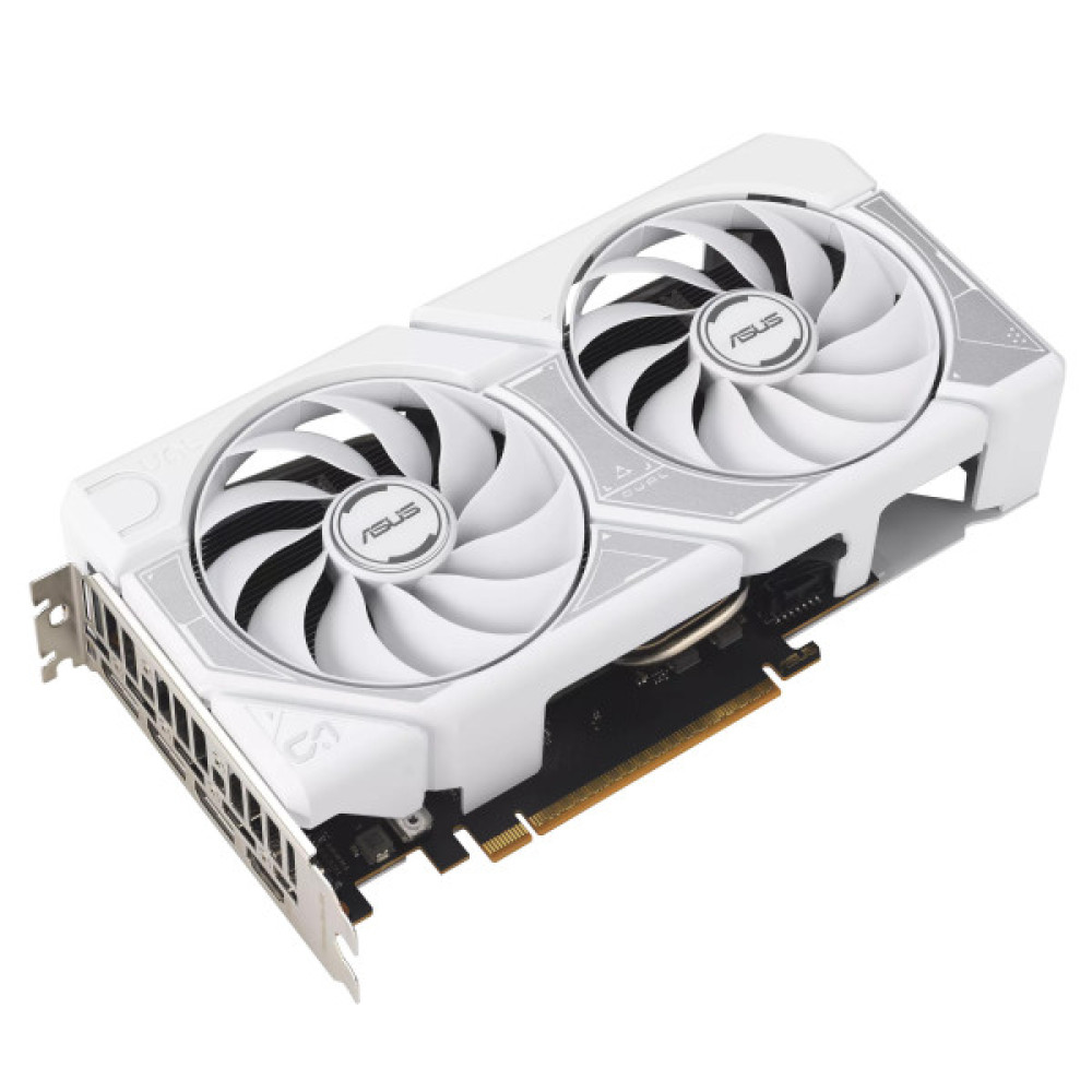 Відеокарта ASUS GeForce RTX 5060 8GB GDDR7 OC DUAL-RTX5060-O8G-WHITE білий