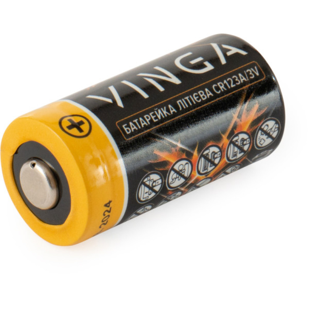 Батарейка CR123A Lithium Vinga (VJLBCR123A1)
