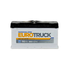 Акумулятор автомобільний EUROTRUCK 6СТ-110АЗ (0) -/+ (L5) 950А 12V (E)