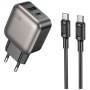 Зарядний пристрій BOROFONE BAS54A Absolute 1xUSB-C PD20W + 1xUSB QC3.0 + cable USB-C to USB-C Black (6941991116223) Зарядний пристрій BOROFONE BAS54A Absolute 1xUSB-C PD20W + 1xUSB QC3.0 + cable USB-C to USB-C Black (6941991116223)