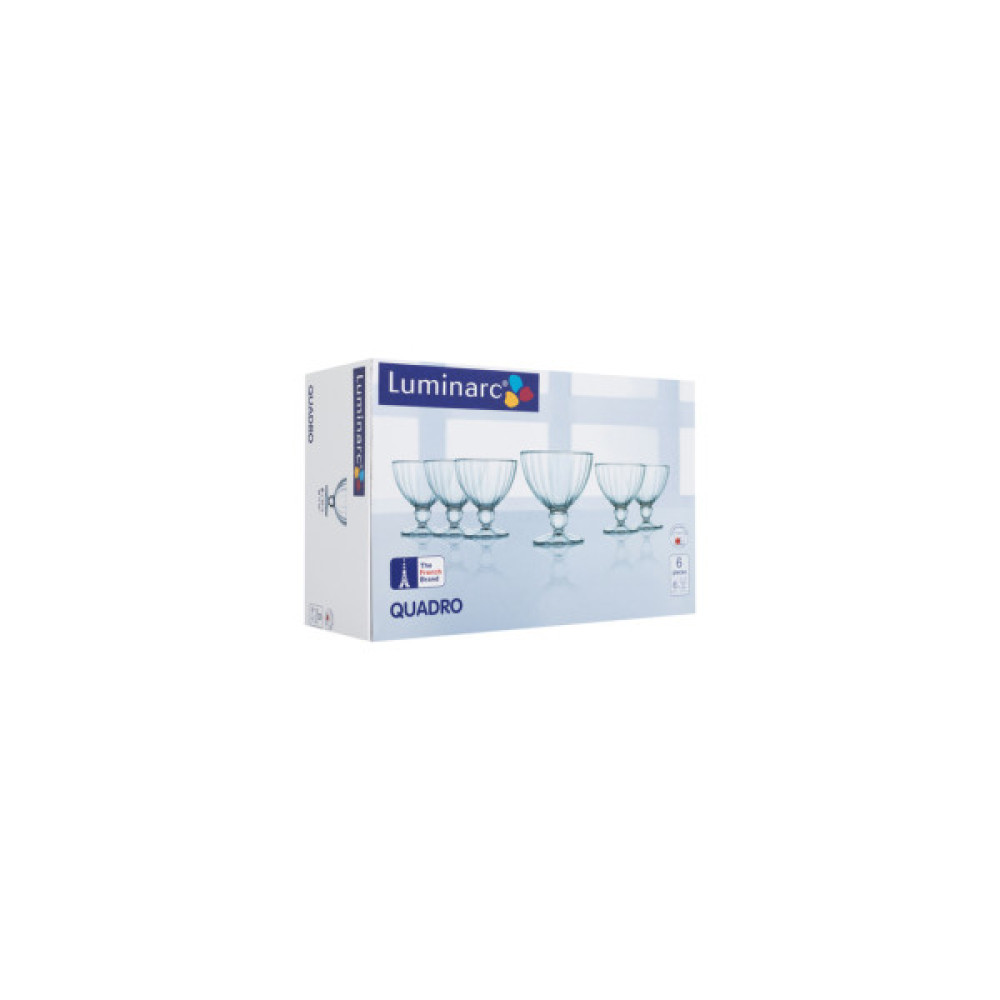 Креманка Luminarc Quadro 250 мл набір 6 шт (N2322)