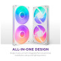 Кулер до корпусу NZXT F280 RGB Core Fan (Single Frame) - White (RF-U28HF-W1) Кулер до корпусу NZXT F280 RGB Core Fan (Single Frame) - White (RF-U28HF-W1)