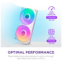 Кулер до корпусу NZXT F280 RGB Core Fan (Single Frame) - White (RF-U28HF-W1) Кулер до корпусу NZXT F280 RGB Core Fan (Single Frame) - White (RF-U28HF-W1)