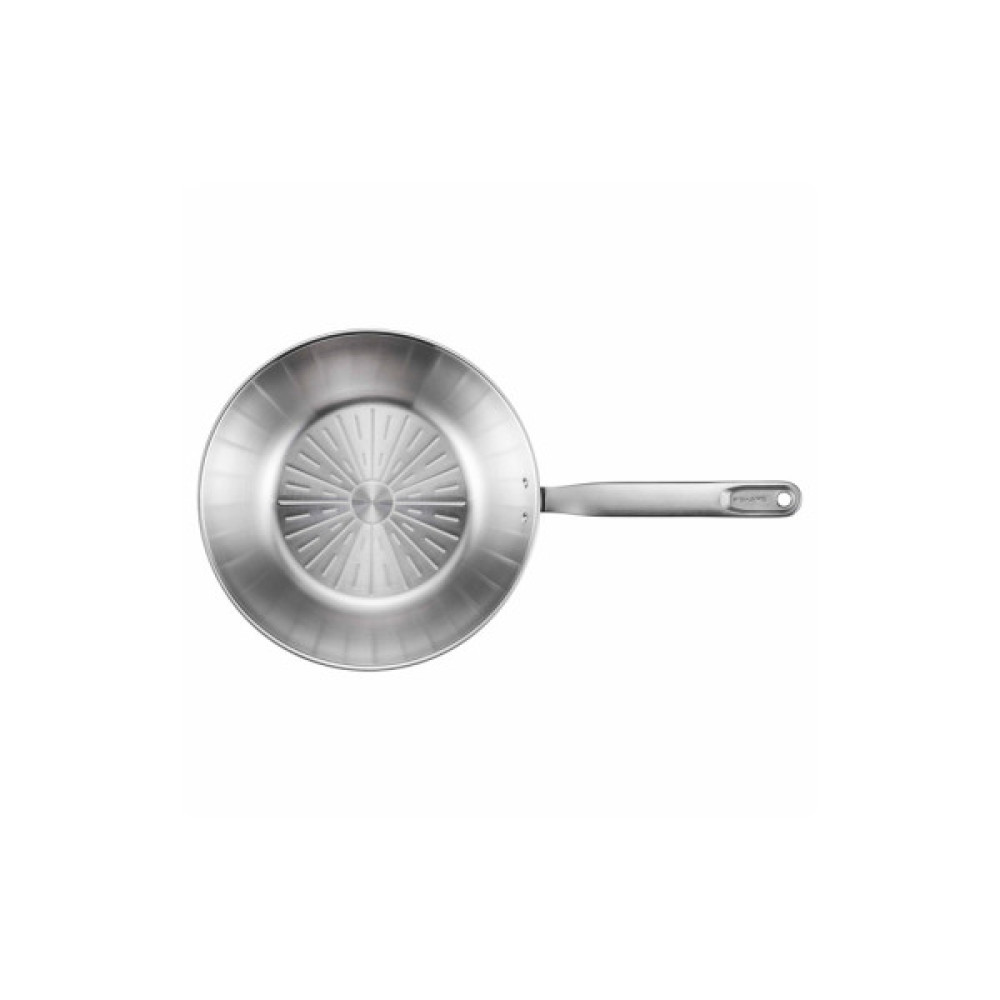 Сковорода Fiskars Вок All Steel Pure матова 28 см (1065629)
