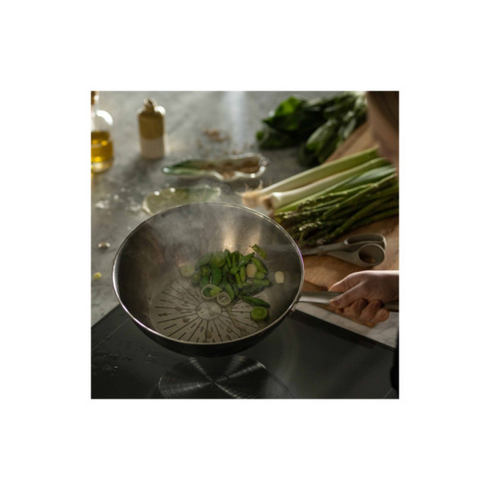 Сковорода Fiskars Вок All Steel Pure матова 28 см (1065629)