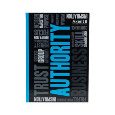 Канцелярська книга Axent Colors А4, 80 аркушів, клітинка, блакитна (8421-05-A)