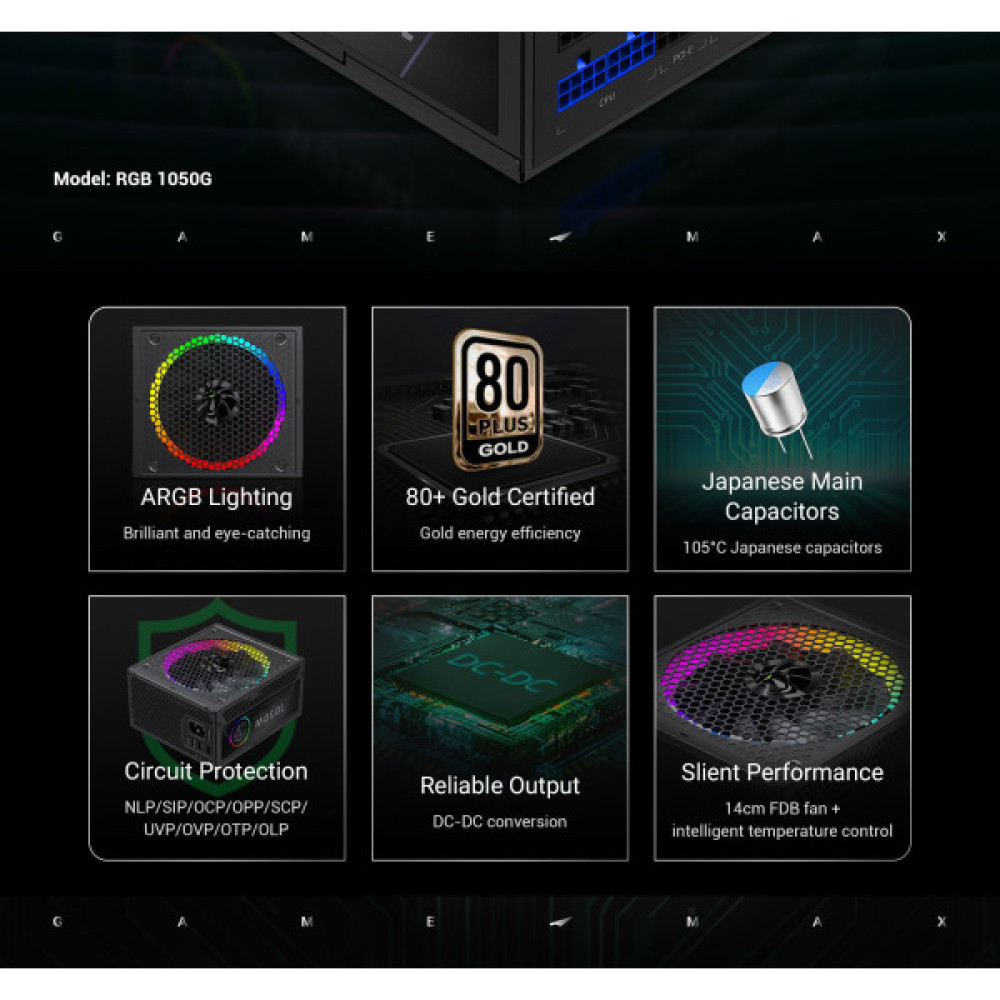 GAMEMAX RGB 1050G