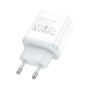 Зарядний пристрій HOCO C104A Stage USB-C PD20W White (6931474782892)